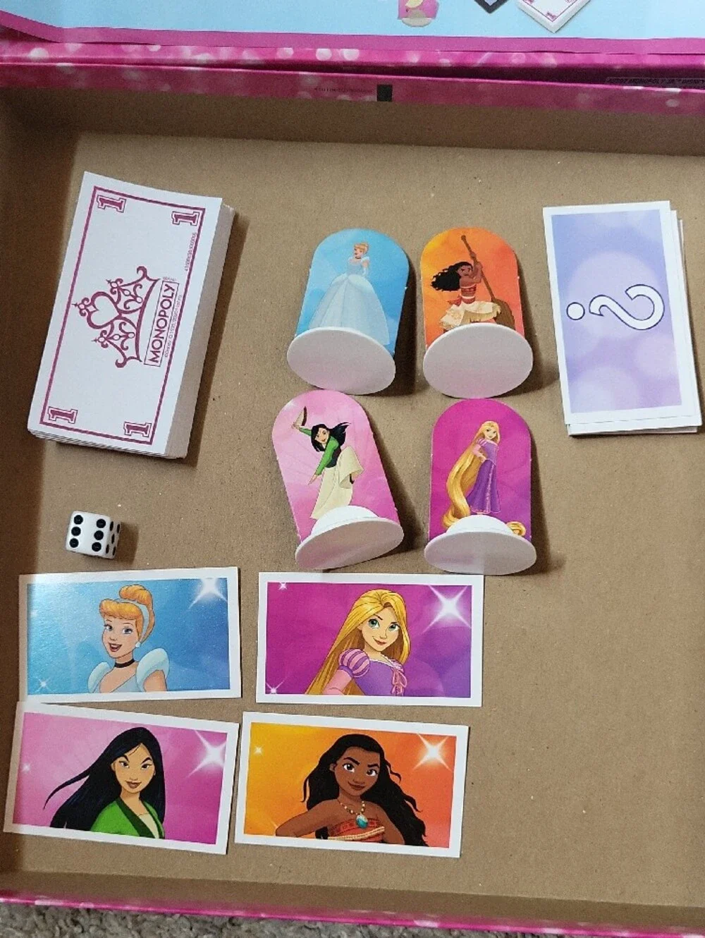 Hasbro MONOPOLY Junior Disney Princess Board Game